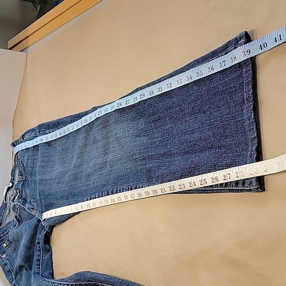 Levi's 529 Curvy Bootcut Blue Jeans, Size 10 (30x32), Excellent Used Condition - Picture 6 of 13